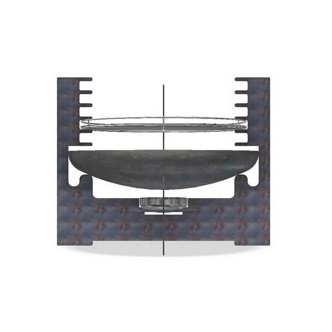 feuerschale mit grill junior 08