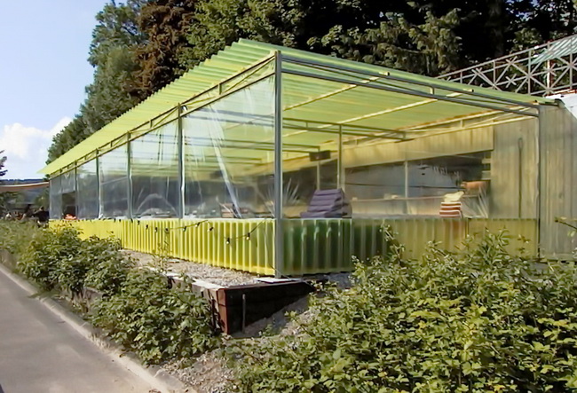 Sommerdach Restaurant Primitivo oberer Letten Zürich