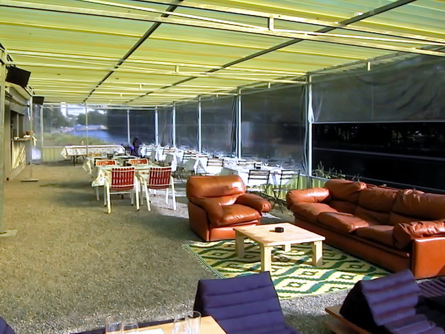 Sommerdach Restaurant Primitivo oberer Letten Zürich