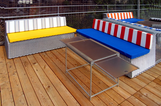 Loungemöbel für den öffentlichen Aussenraum