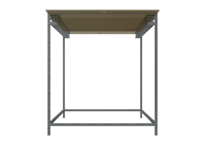 Beistelltisch Outdoor mit Schieber