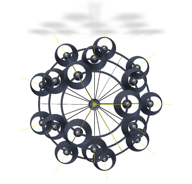 kronleuchter leuchtenschirme messing 07