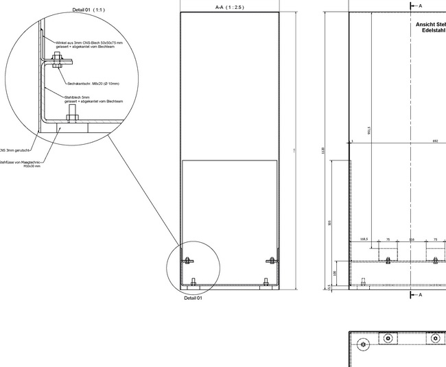 stehkuben cns stehtische kubus edelstahl universitaet stehkubus 04