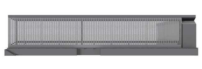 sichtschutz garage spielplatz mit sitzbank 07