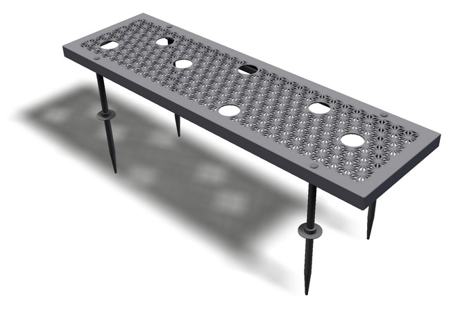 gemeinschaftsgrab blumentische kupfer inschrift 08