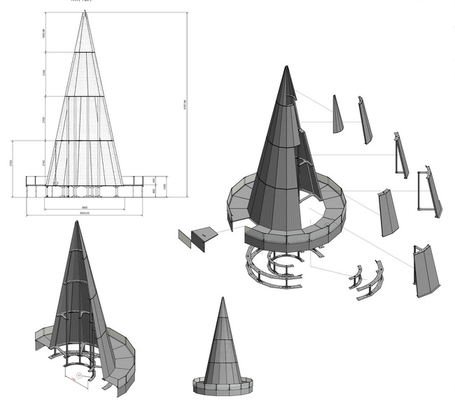 unterbau weihnachtsbaum the circle sparkling tree 05