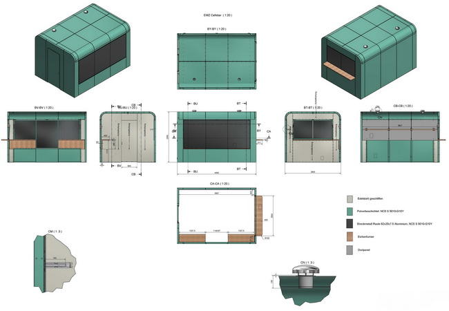 cafebar kaffeebar haeuschen ewz container pausenraum 07