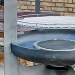 Feuerschale mit Grill Senior