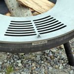 Der Grillring aus Edelstahl
